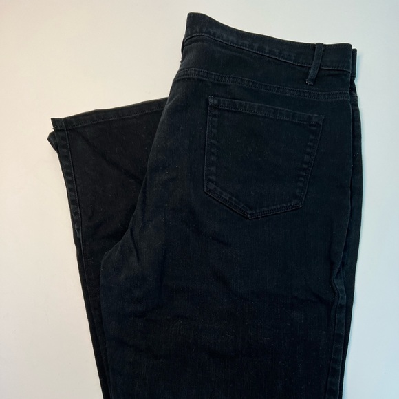 Talbots Boot Cut Black Denim Jeans - Picture 8 of 9